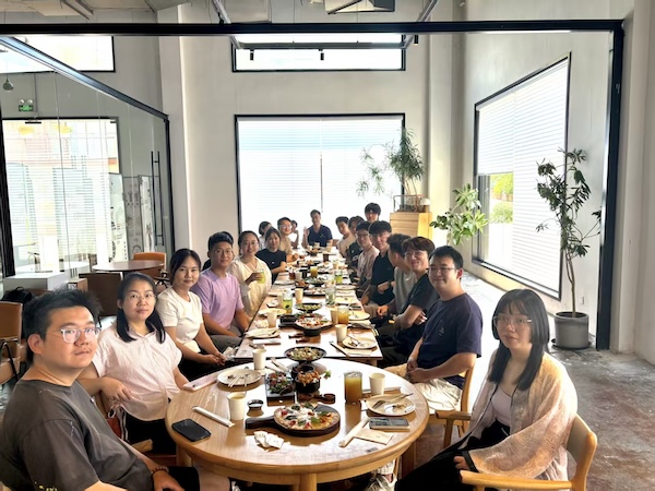Research Group Kicks Off Fall 2025 with Lunch Celebration